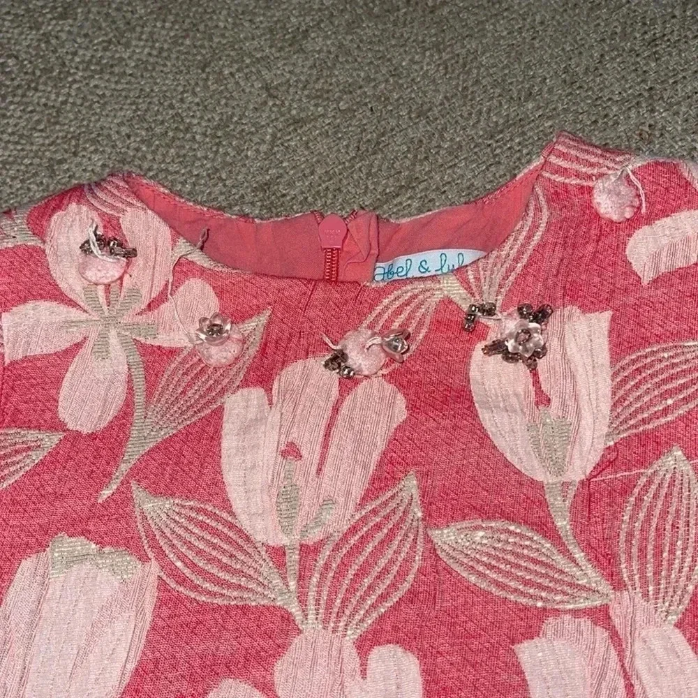 Abel & Lula Fully Lined dress - size 4T - E